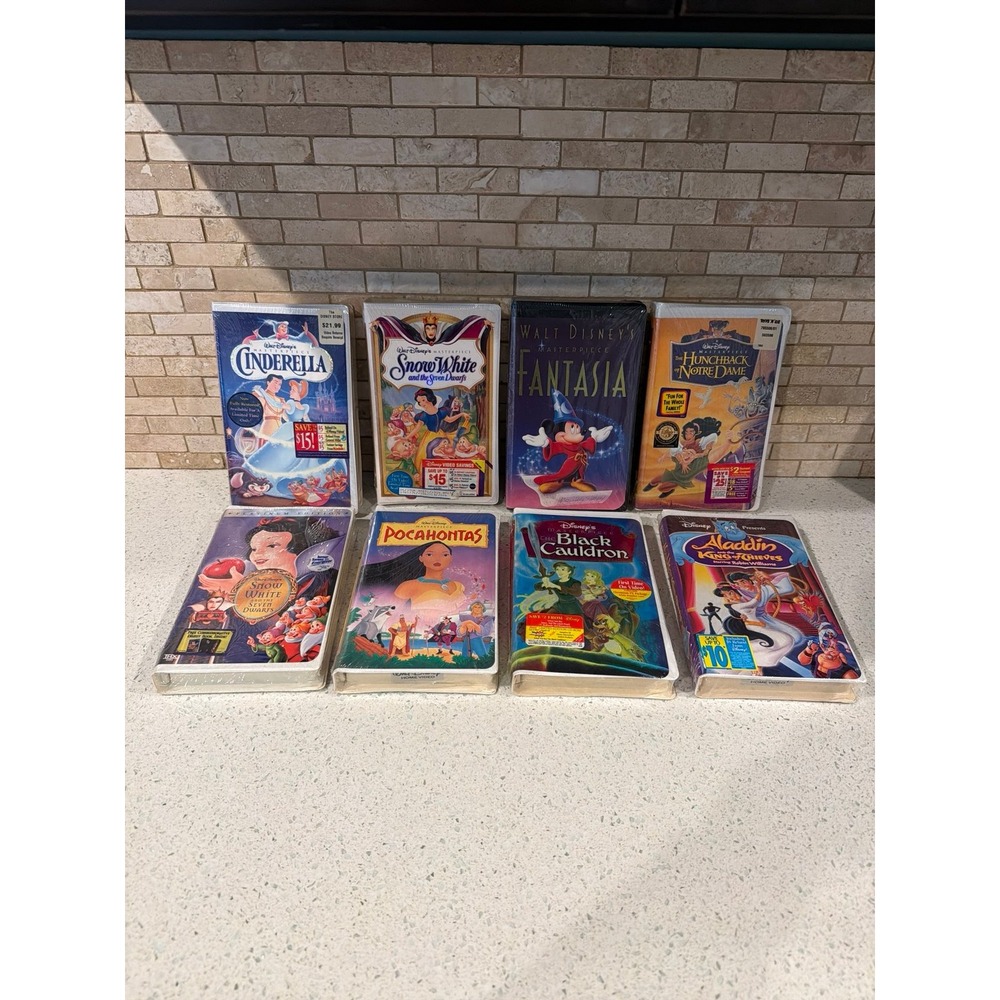 Sealed VHS Movie Bundle Lot